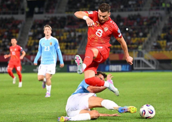 Stop-time lightning shatters the Red Devils  ambitions! North Macedonia s iron wall stages a counterattack in the European preliminaries