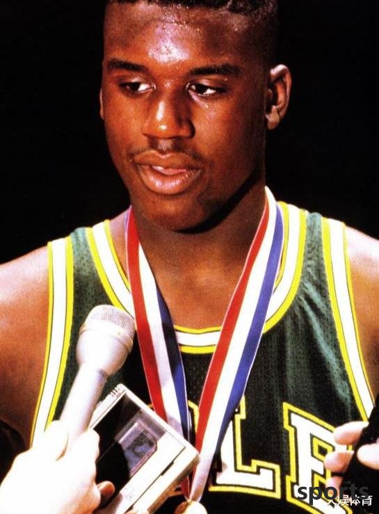O Neal was not fat in high school, but strong, and his strength was still the best